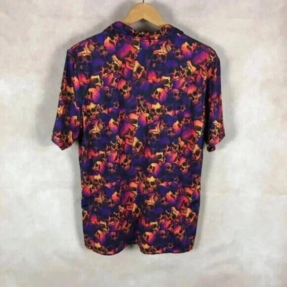 Obnoxious Golf OG Performance Golf Polo Shirt - Skull Print NEW Size SMALL - Picture 9 of 9